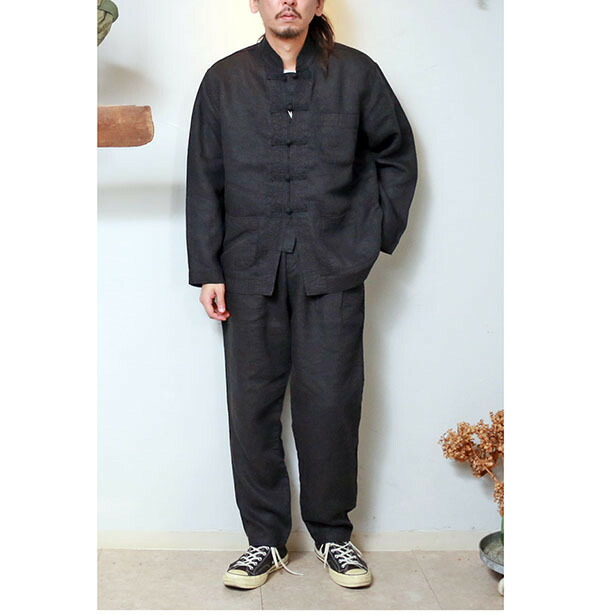 楽天市場】【 CWORKS Wall Linen French China Jacket 】シーワークス
