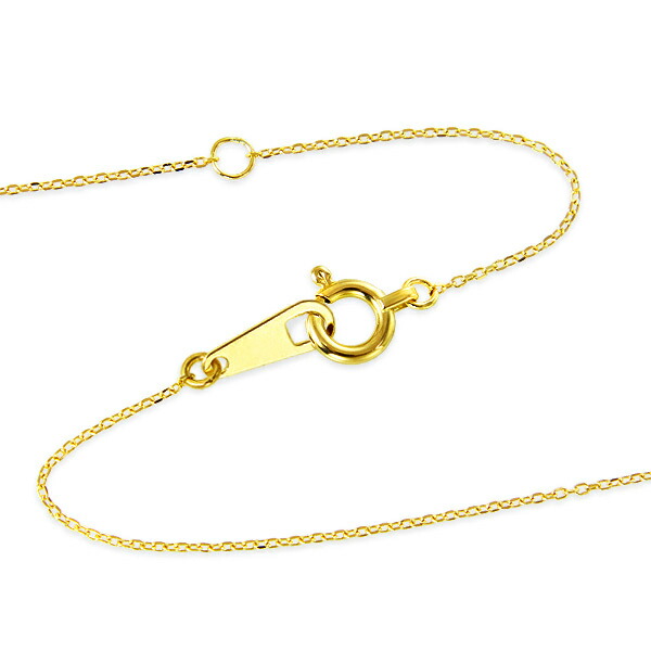 楽天市場】K10イエローゴールドダイヤモンドネックレス : ジュエリーツツミ