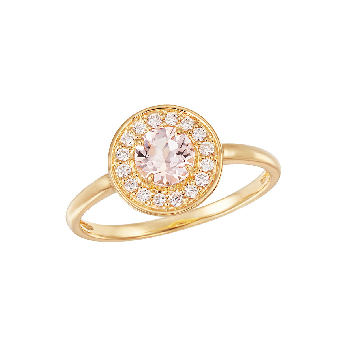 K18イエローゴールド モルガナイト リップリング 楽天市場】K18