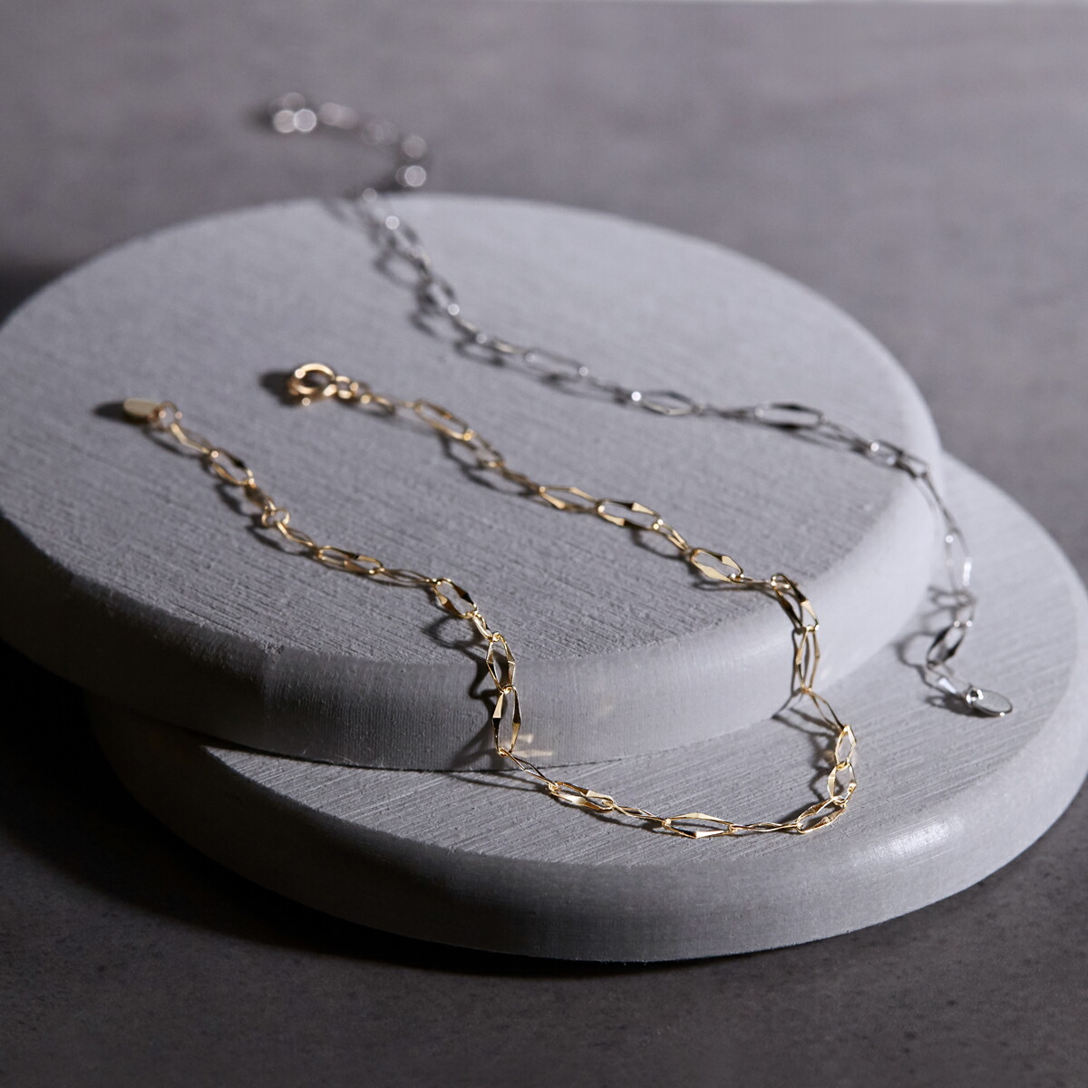 楽天市場】K10ホワイトゴールドブレスレット : ジュエリーツツミ