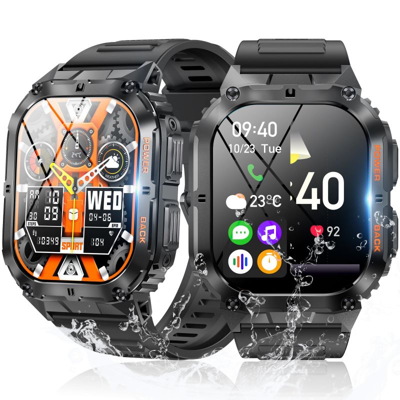 楽天市場】スマートウォッチ【軍用規格耐衝撃&防水防塵】2024革新