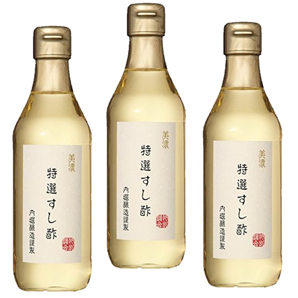 楽天市場】特選すし酢 360ml ×3本 内堀醸造 美濃 国内産 すしす 寿司酢