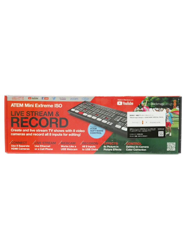 楽天市場】【Blackmagic Design】【訳有未使用品】ブラックマジック