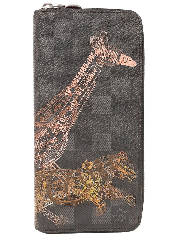 楽天市場】ダミエグラフィット ジッピーウォレット ヴェルティカルの通販