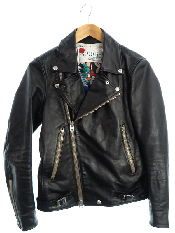 楽天市場】【SEVESKIG】【W-RIDERS JACKET】【ディズニー】【日本製