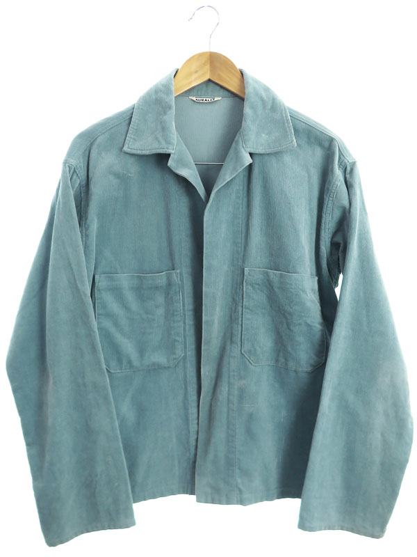 楽天市場】【AURALEE】【WASHED CORDUROY SHIRTS JACKET】【日本製