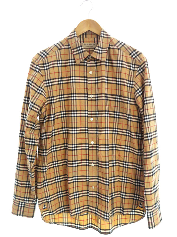 楽天市場】【BURBERRY】バーバリー『ニュークラシックチェック 長袖