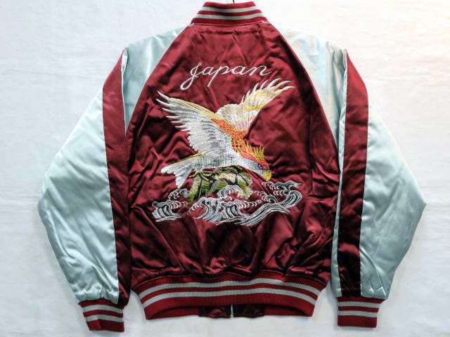 楽天市場】スカジャン 波鷹刺繍 日本製本格刺繍 : takafuku 1915 楽天