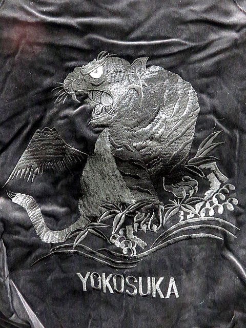 楽天市場】スカジャン 黒虎刺繍 日本製本格刺繍 : takafuku 1915 楽天