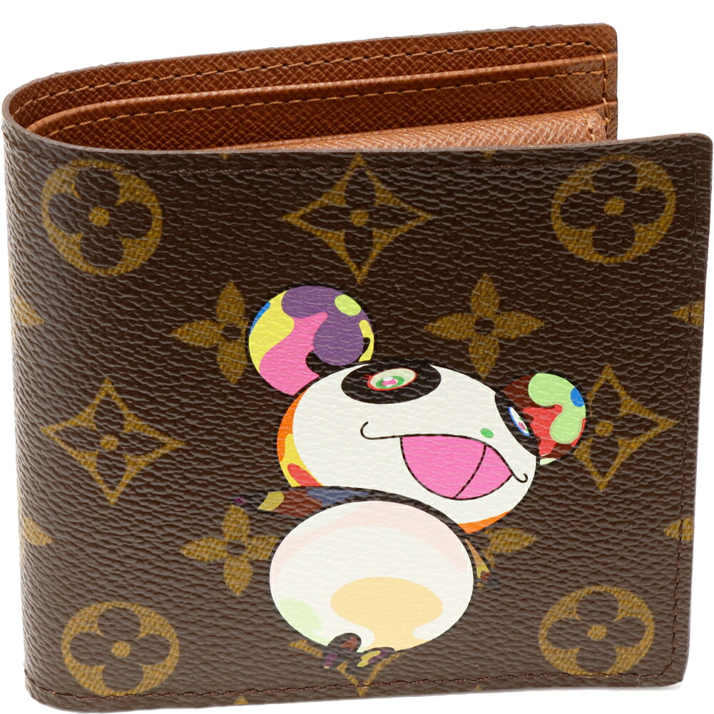 楽天市場】ルイヴィトン 二つ折り財布(小銭入れあり) モノグラムパンダ
