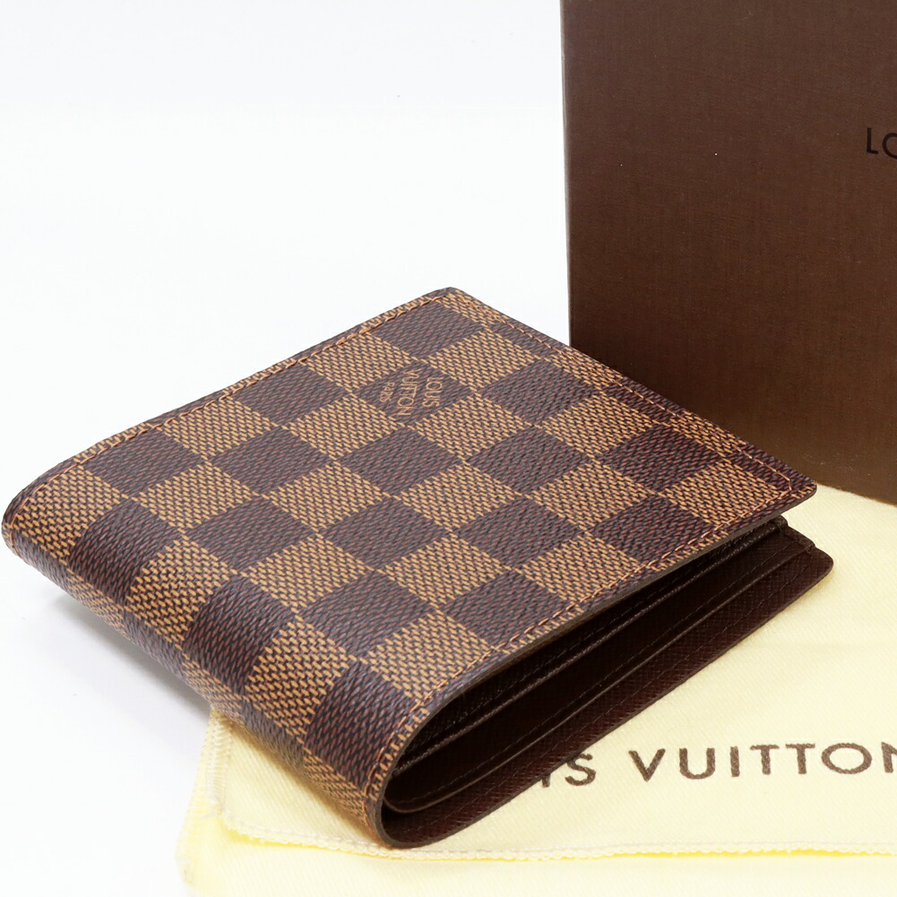 楽天市場】ルイヴィトン 二つ折り財布(小銭入れあり) ダミエ