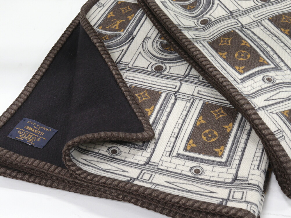楽天市場】ルイヴィトン ブランケット ひざ掛け プレッド・アーキテ