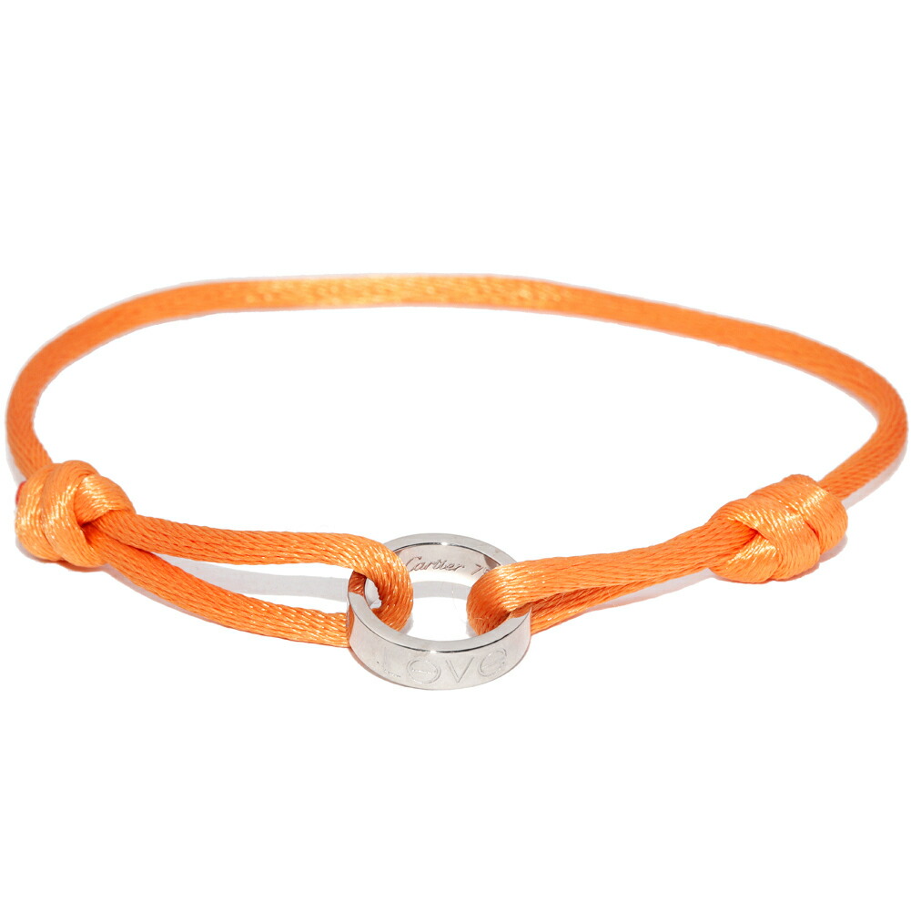 楽天市場】カルティエ ブレスレット K18WG ラブチャリティ