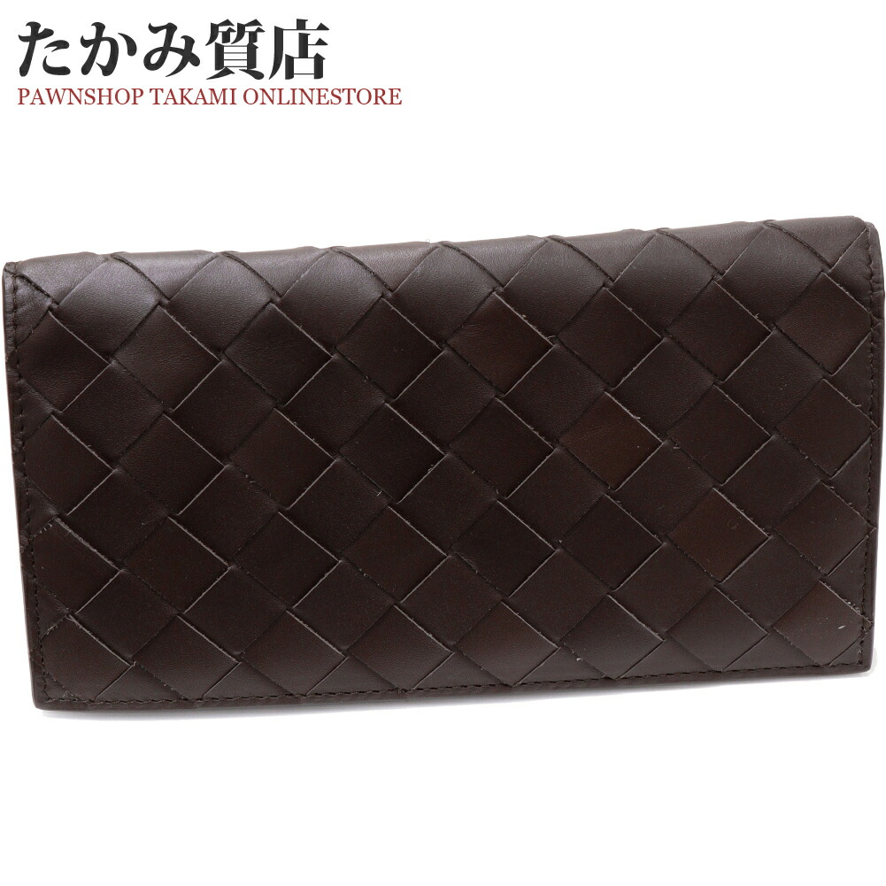楽天市場】ボッテガヴェネタ 長札入れ(小銭入れなし) イントレチャート