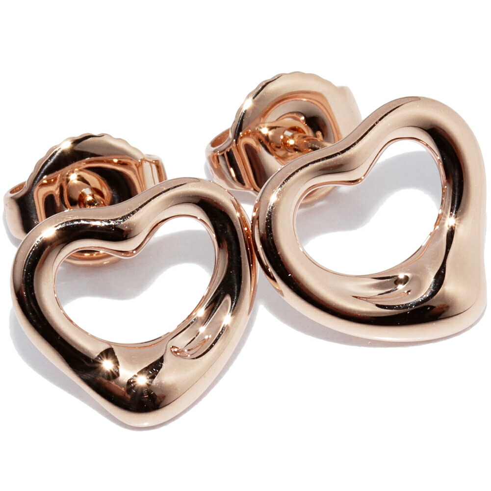 楽天市場】ティファニー ピアス K18PG エルサペレッティ オープン