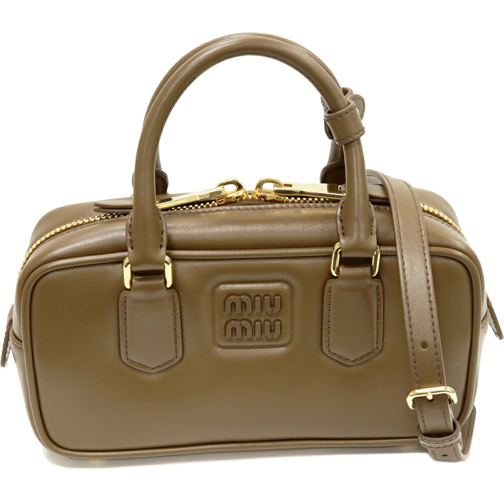 楽天市場】ミュウミュウ ハンドバッグ ショルダーバッグ アルカディ