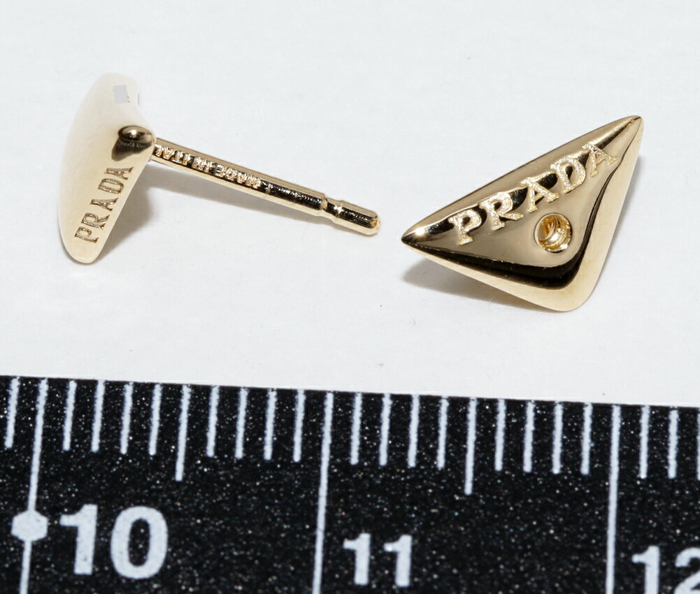 楽天市場】プラダ ピアス K18YG エターナルゴールド ミニ