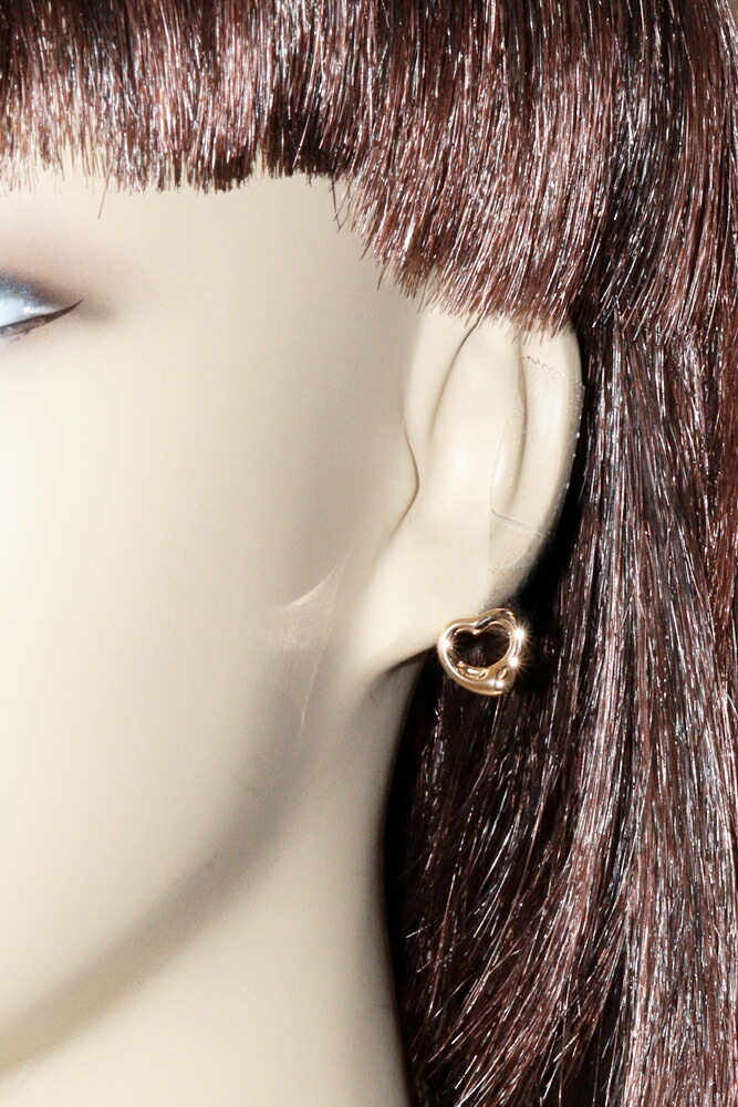 楽天市場】ティファニー ピアス K18PG エルサペレッティ オープン