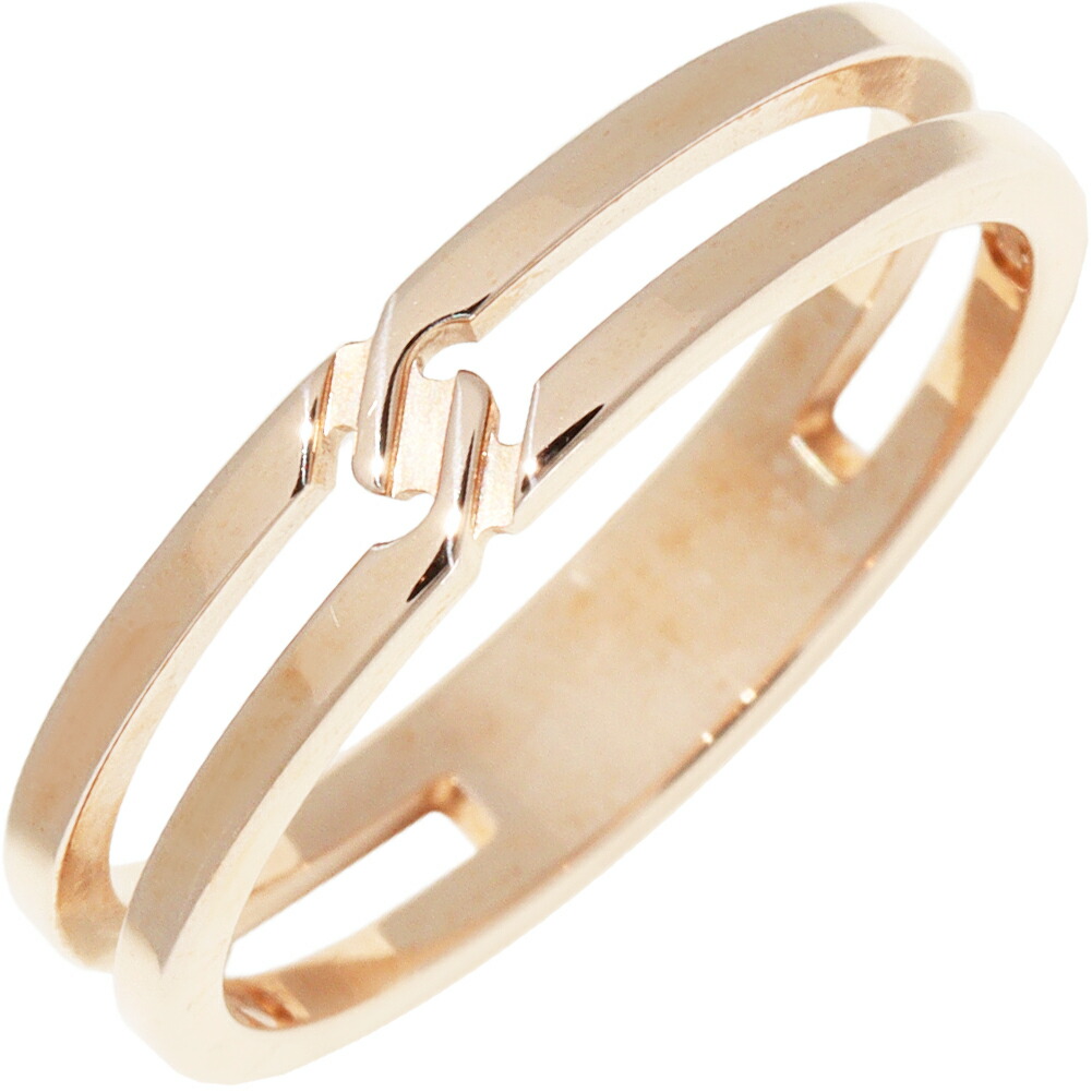 楽天市場】グッチ 指輪 K18PG インフィニティリング 幅4ミリ #13(12.5