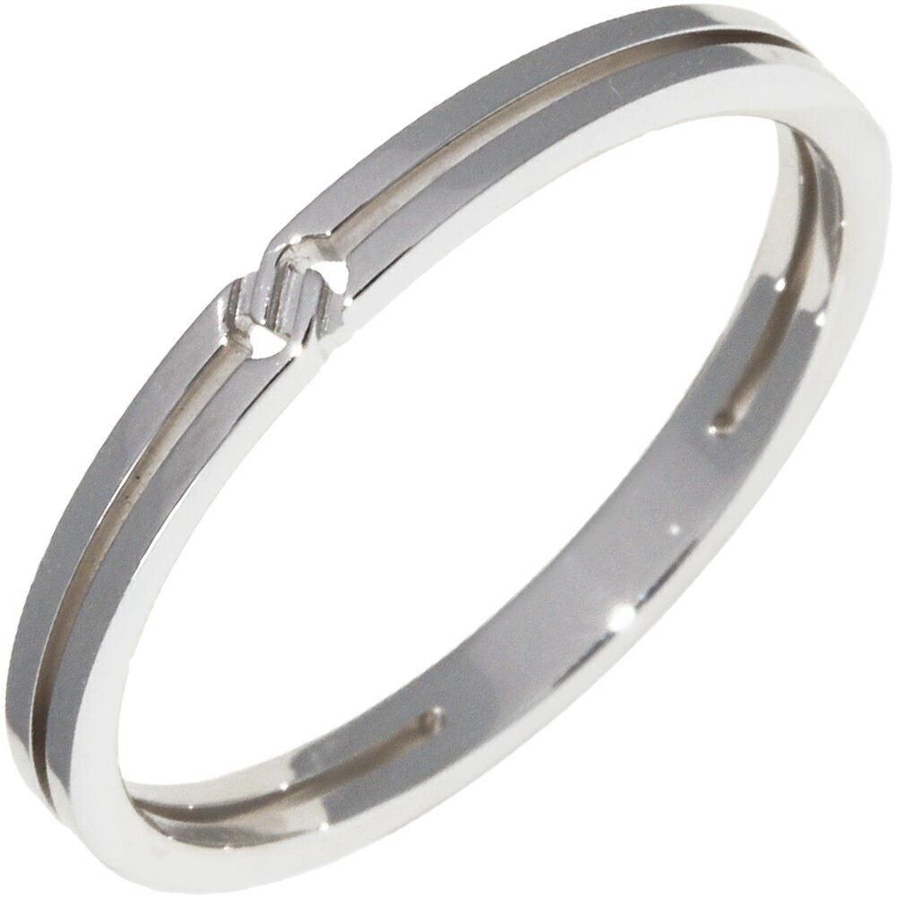 楽天市場】グッチ 指輪 K18WG インフィニティリング 幅2ミリ #16(15.5