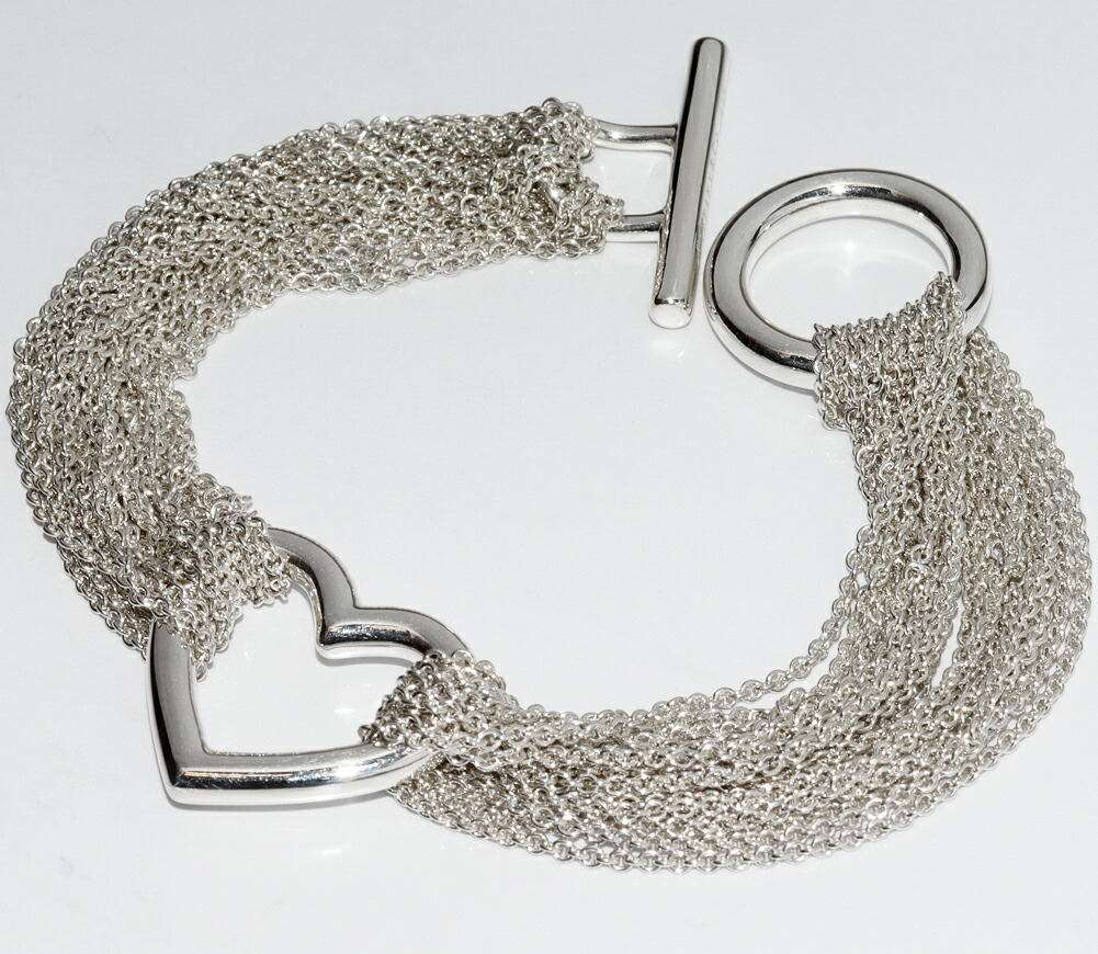 大特価］ティファニー TIFFANY&Co.オープンハートトグル ブレスレット