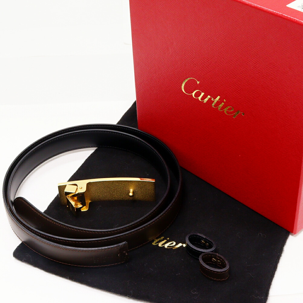 楽天市場】カルティエ ベルト ラブモチーフ リバーシブルベルト カーフ