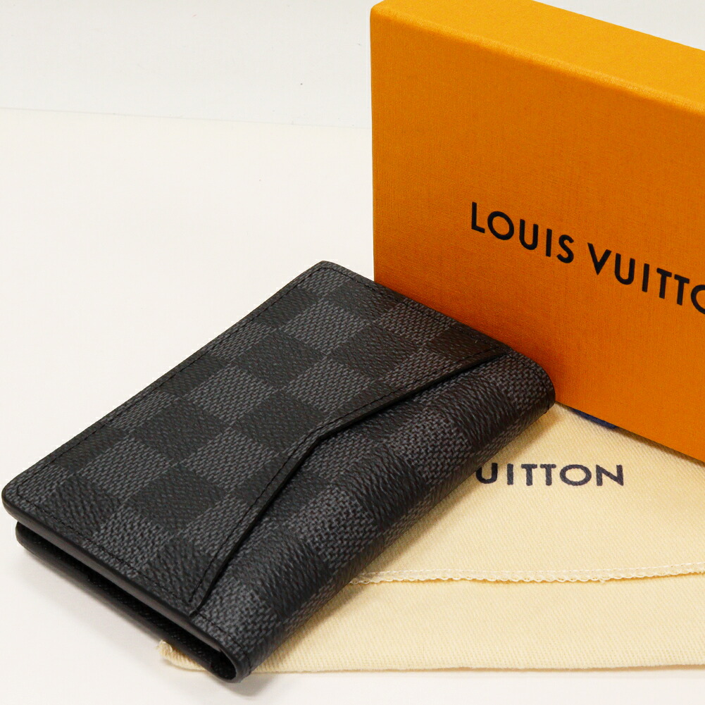 楽天市場】ルイヴィトン 二つ折りカードケース パスケース ダミエグラ