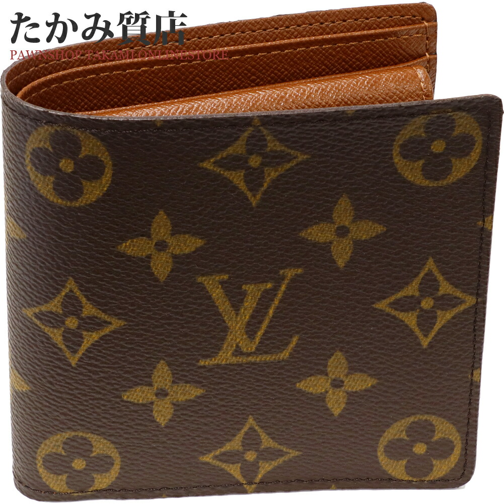 楽天市場】ルイヴィトン 二つ折り財布(小銭入れあり) モノグラム