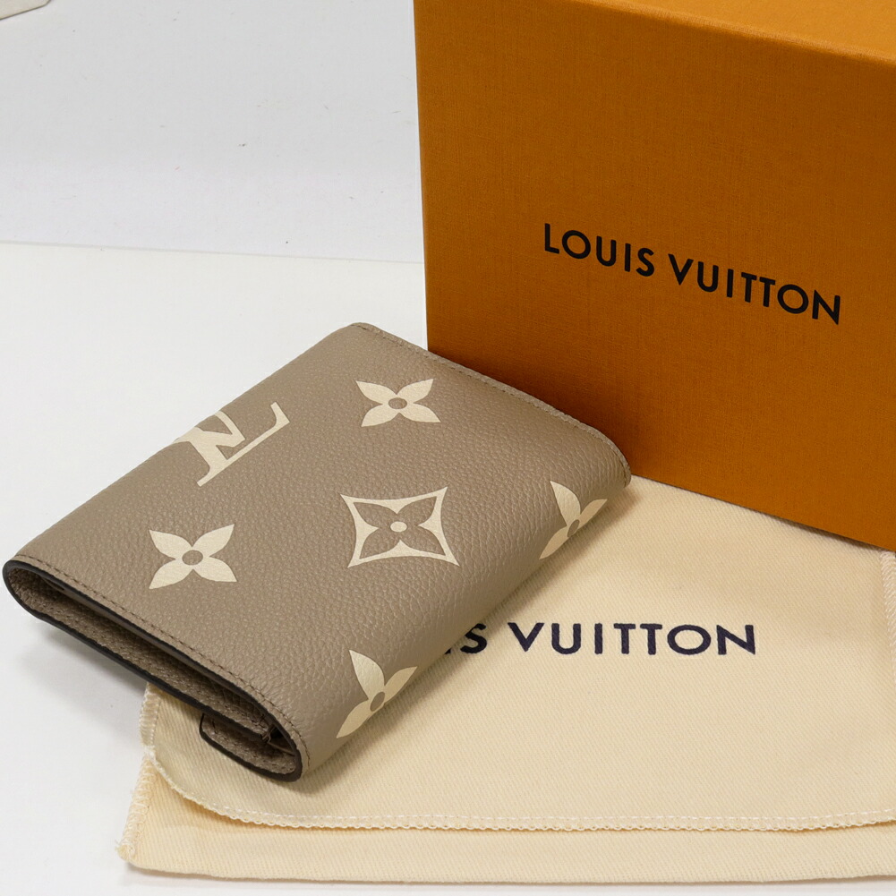 楽天市場】ルイヴィトン 三つ折り財布(小銭入れあり) バイカラー