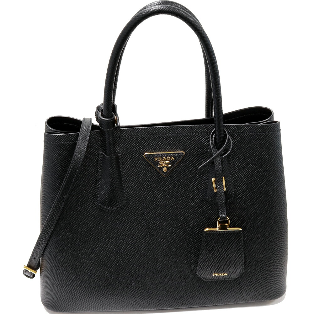 楽天市場】プラダ ハンドトートバッグ ショルダーバッグ ドゥーブレ