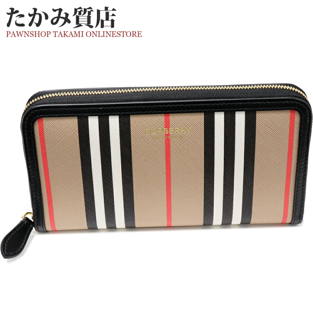 楽天市場】バーバリー ラウンドファスナー長財布(小銭入れあり