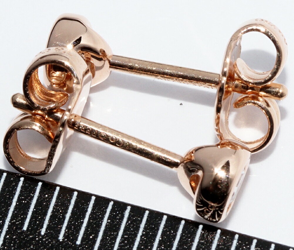 楽天市場】ティファニー ピアス K18PG ダイヤ0.14ct エルサペレッティ