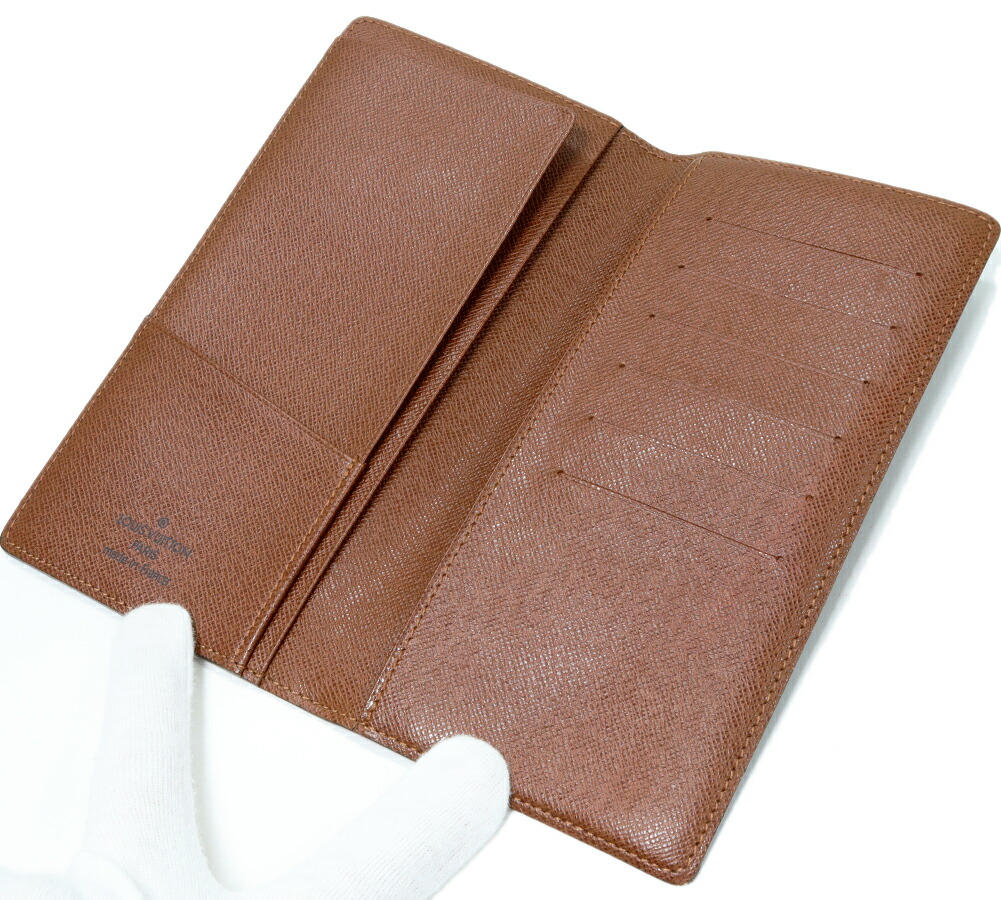 楽天市場】ルイヴィトン 長札入れ(小銭入れなし) モノグラム ポルト