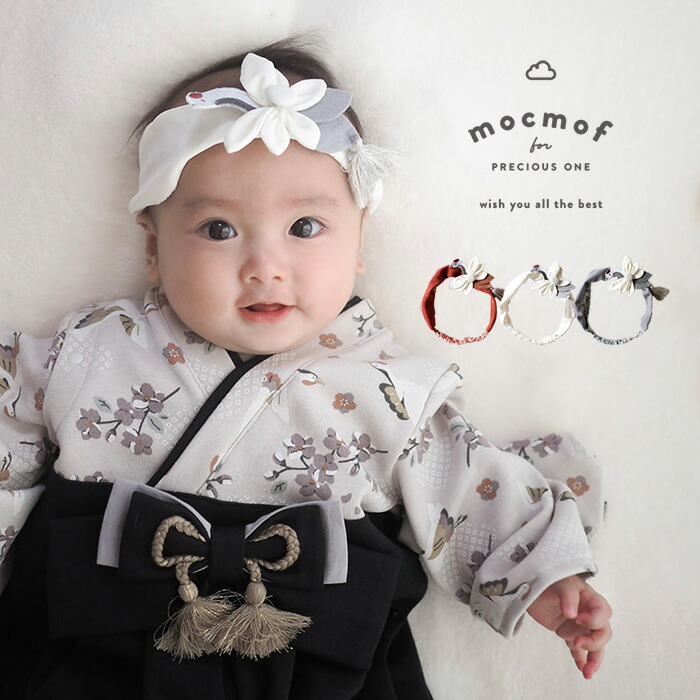 楽天市場】mocmof 鶴かんざしへアバンド [ ベビー 赤ちゃん ヘア
