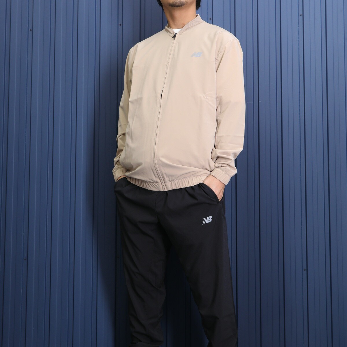 楽天市場】ニューバランス クロス薄手 ジャージ 上下 メンズ