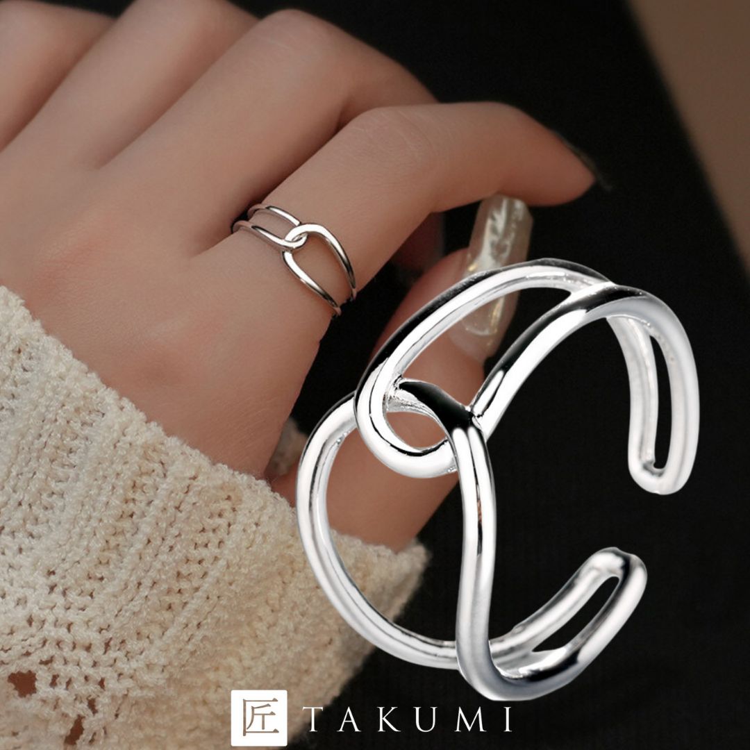 楽天市場】指輪 フリーサイズ リング シルバー925 クロスリング