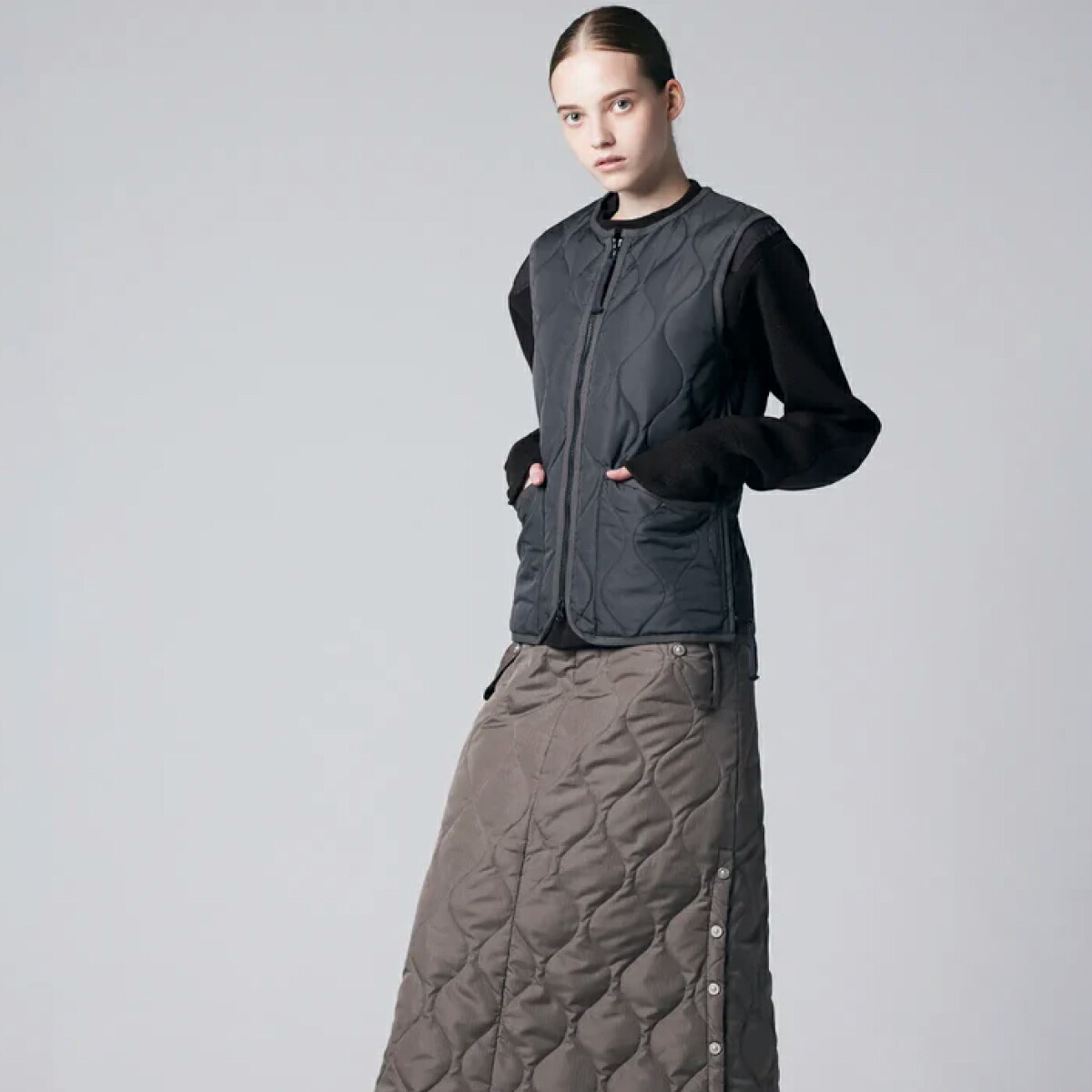 楽天市場】【公式】TAION (タイオン) ミリタリー Vネックジップ ダウン