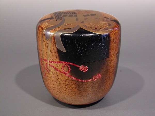 楽天市場】茶道具 大棗黒柿 御所車蒔絵中村宗悦作 : 佐藤大観堂