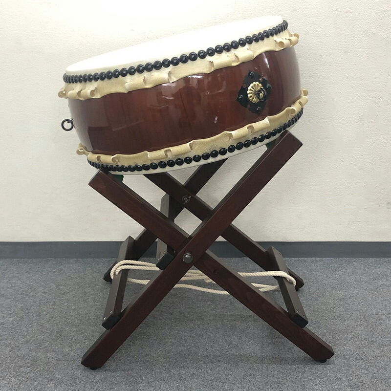 楽天市場】平胴太鼓 平太鼓 1尺6寸（鼓面:48cm） X台付 : 和楽器総合