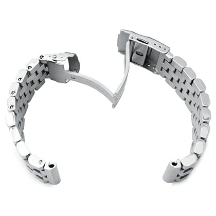 楽天市場】22mm メタル時計バンド ステンレススチール スーパー