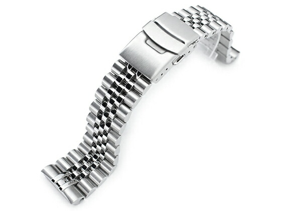 楽天市場】22mm メタル時計バンド ステンレススチール ジュビリー