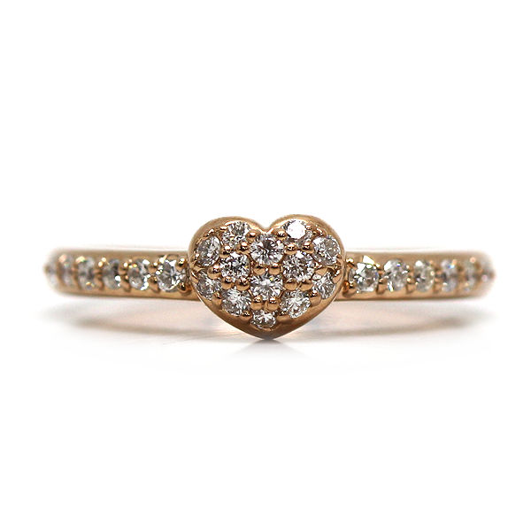 楽天市場】Ponte Vecchio ポンテヴェキオ ハート ダイヤモンドリング 7