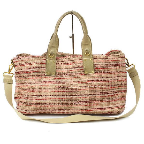 楽天市場】PRADA プラダ ツイード カナパトート 2WAYバッグ BN2042