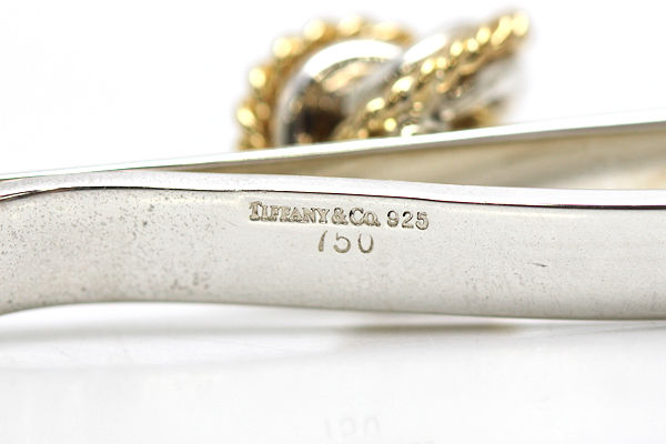 楽天市場】Tiffany&Co. ティファニー ツイスト ノット タイバー SV925