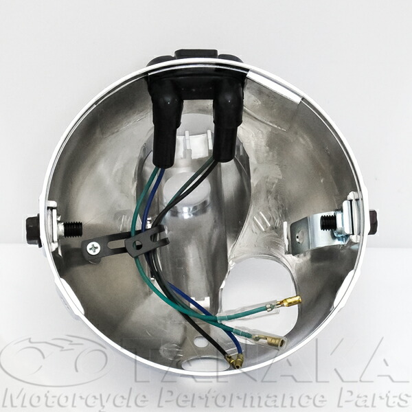 楽天市場】モンキー用 5Lタイプヘッドライトケース メッキ≪田中商会