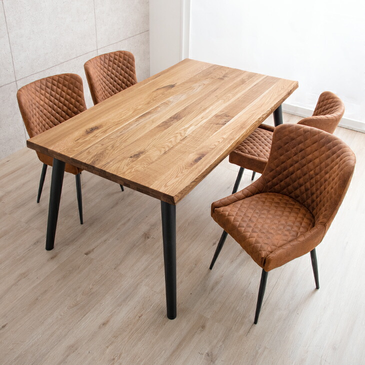 楽天市場】ダイニングテーブル 単品 150 × 90 オーク 4人掛け 天然木