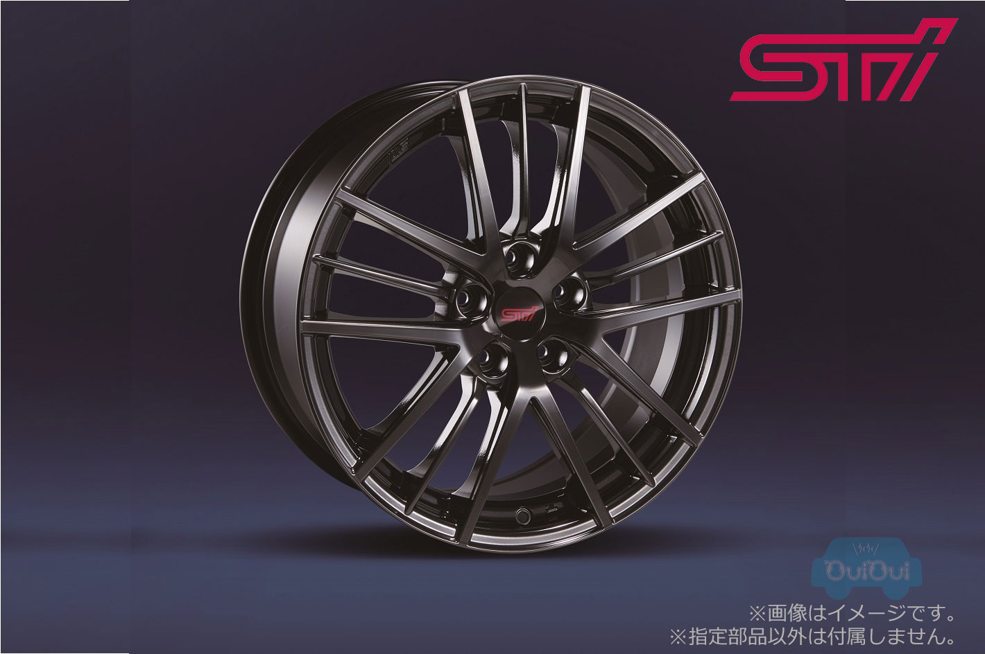 楽天市場】SG217VC110【スバル純正】STIホイールセット18インチ 8.5J