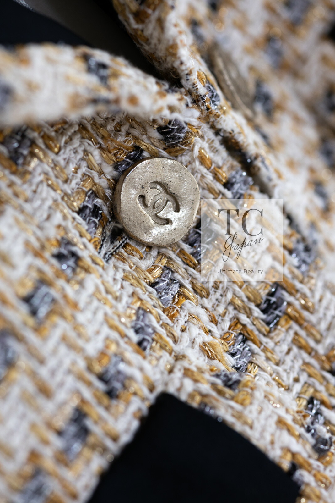 楽天市場】[中古] シャネル ジャケット スーツ CHANEL アイボリー