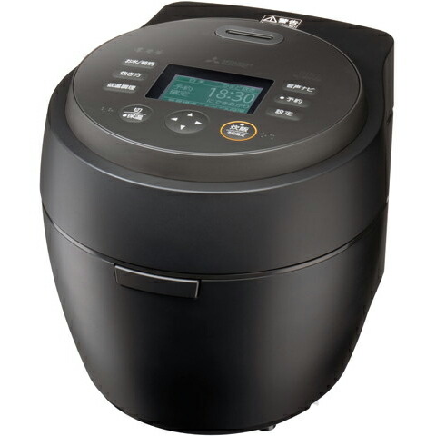 楽天市場】三菱電機 NJ-BW10G-B 炭漆黒 0.5〜5.5合 炊飯器 本炭釜 紬
