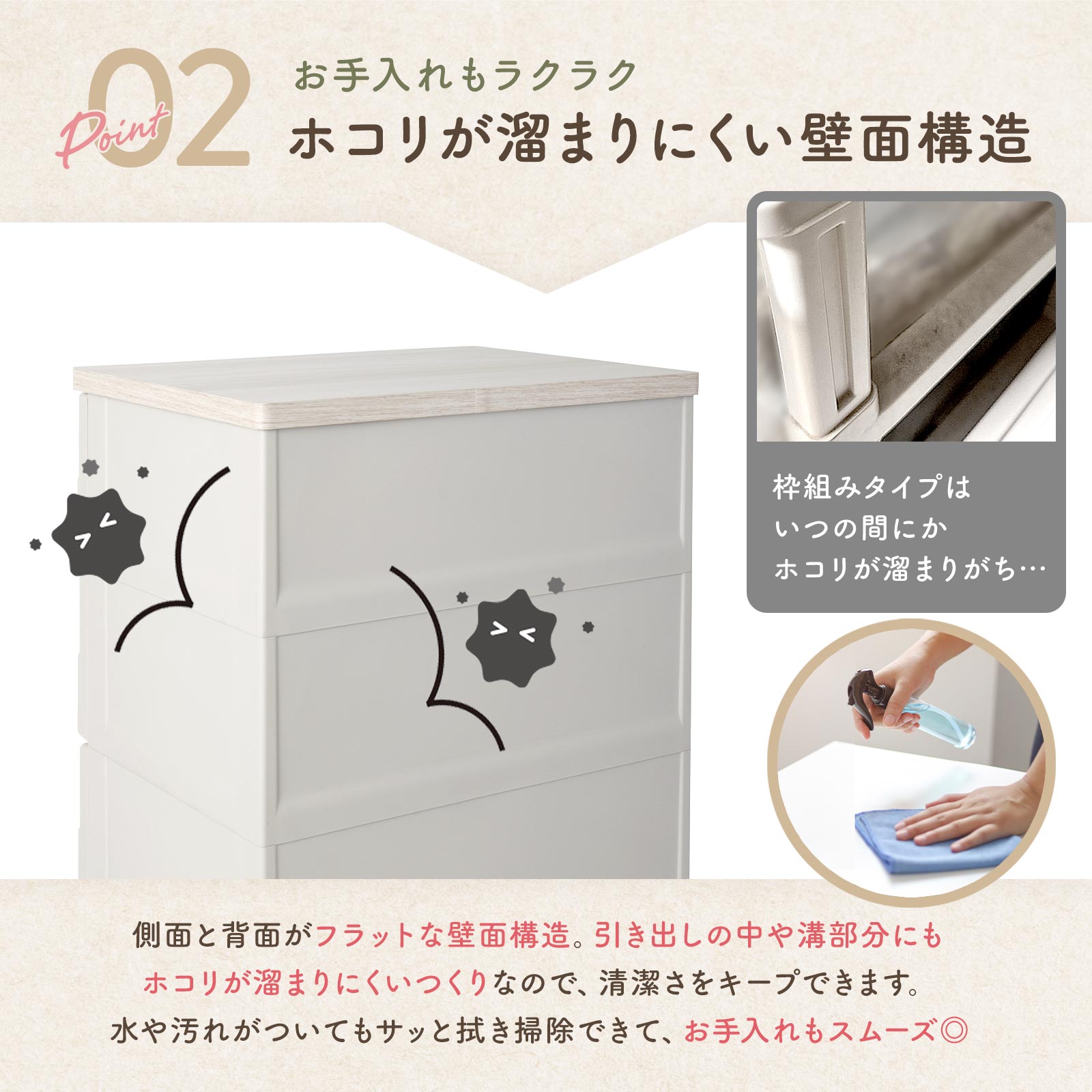 楽天市場】チェスト 衣装ケース 収納ケース 収納ボックス 衣類収納